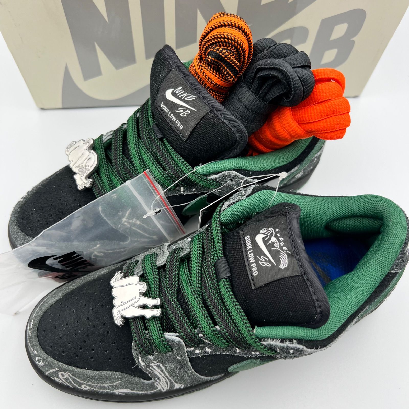 新品 23cm There Skateboards × Nike SB Dunk Low Pro ゼア