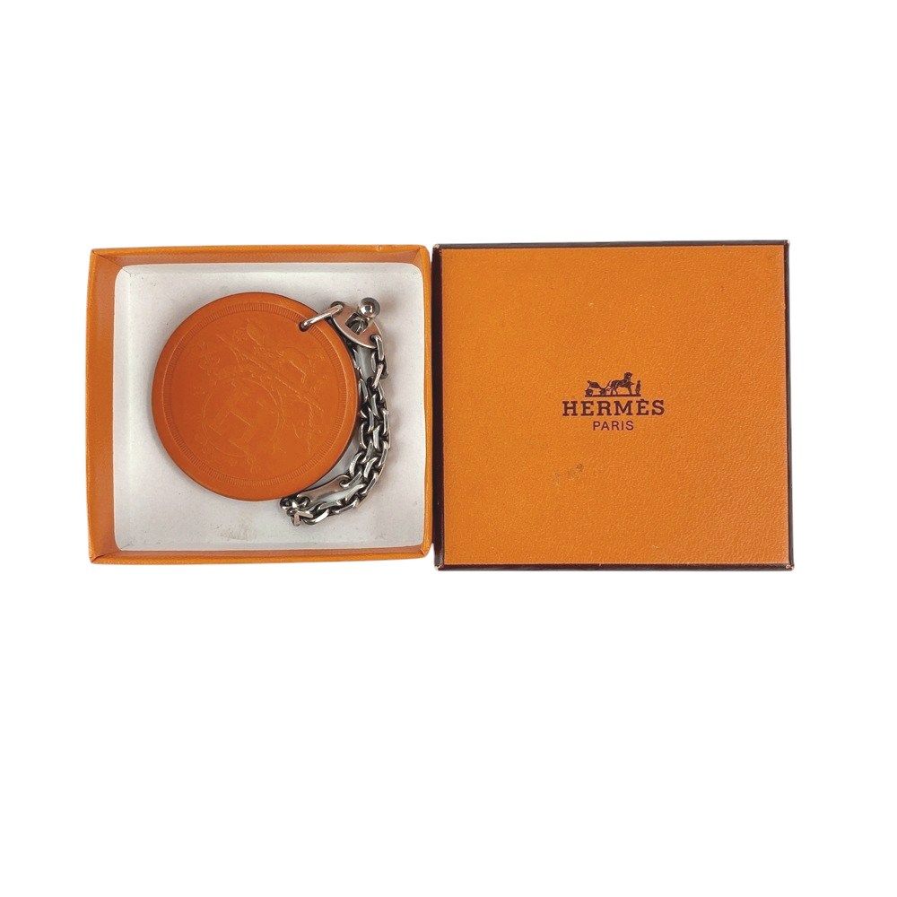 【美品】HERMES エルメス オレンジ チャーム キーホルダー 楽天市場】【中古】 HERMES エルメス チャーム オレンジチャーム