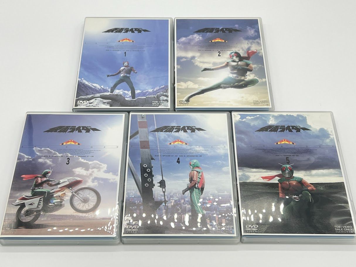 全巻セット】DVD 仮面ライダースカイライダー 全5巻セット - メルカリ