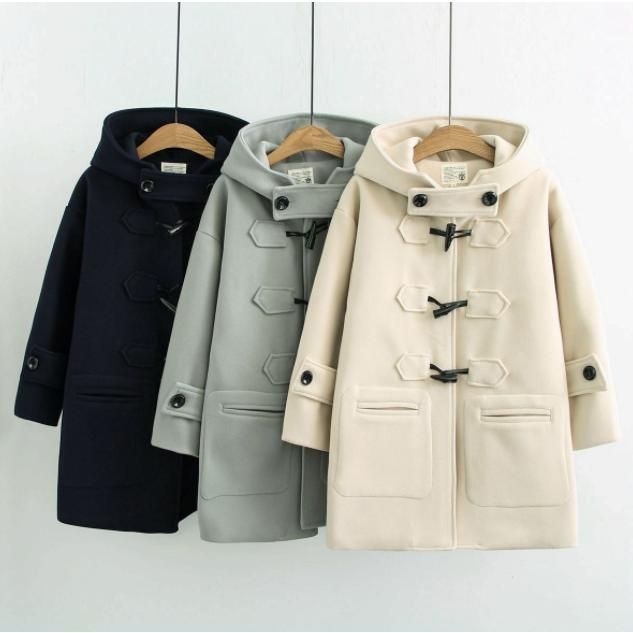 FOXEY カシミヤ100% ダッフルコート ショート丈 フード付 40 FOXEY カシミヤ100% ダッフルコート ショート丈 フード付 40