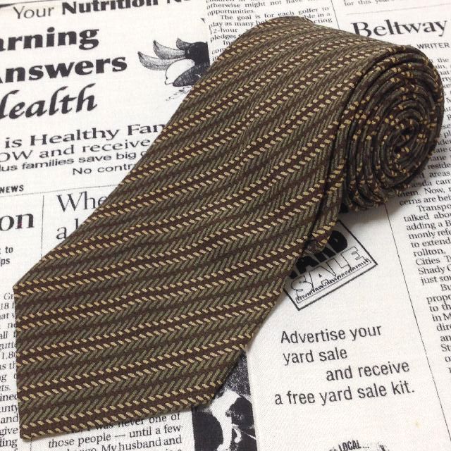 ダーバン DURBAN 微光沢 ネクタイ イタリア生地 日本製 シルク 斜めストライプ レジメンタル ミックス H-006807 ゆうパケット