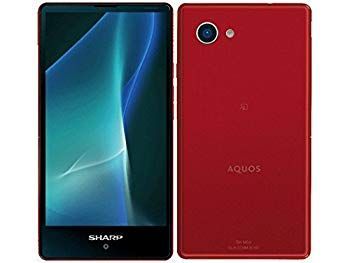 【中古】【非常に良い】AQUOS mini SH-M03 レッド SIMフリー dwos6rj