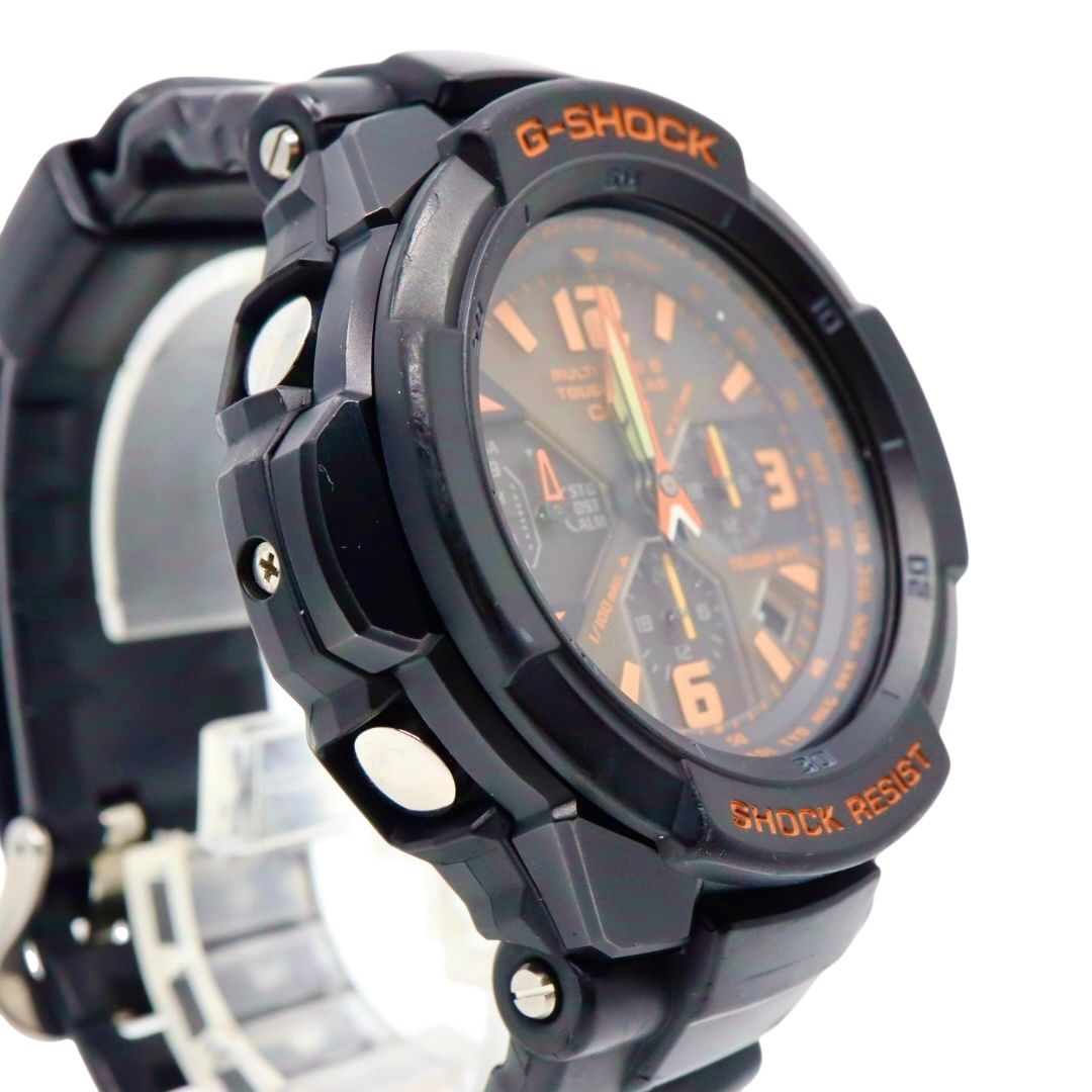 未開封品 CASIO カシオ G-SHOCK グラビティマスター GW-3000B ブラック オレンジ タフソーラー 電波ソーラー マルチバンド6 クロノグラフ スカイコックピット アナログ メンズ ウォッチ 腕時計 G4 独自の