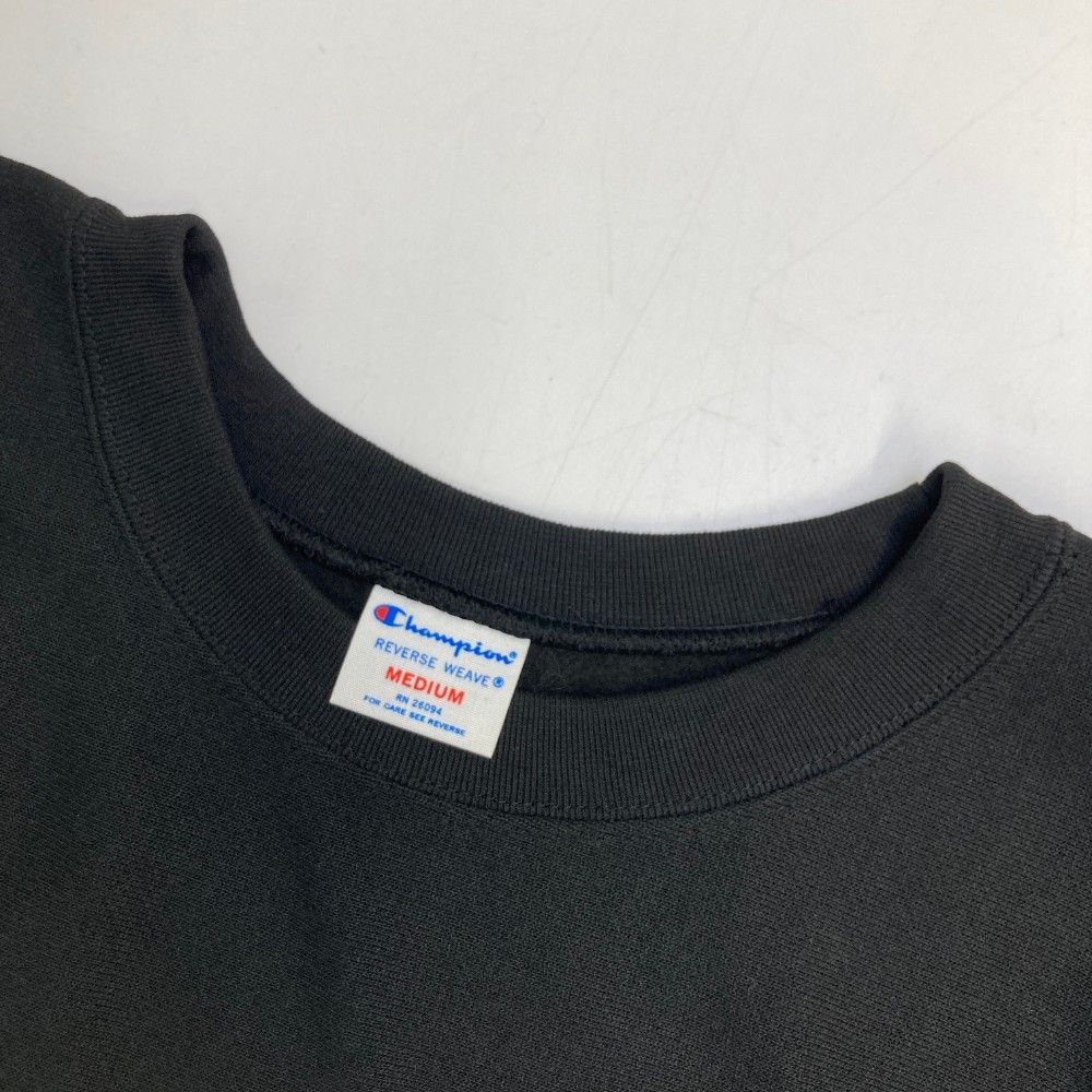 サイズ：MEDIUM BEAMS GOLF ビームスゴルフ ×Champion スウェットトレーナー  ブラック系 [240101445000] ゴルフウェア メンズ ストスト サイズ：MEDIUM BEAMS GOLF ビームスゴルフ ×Champion