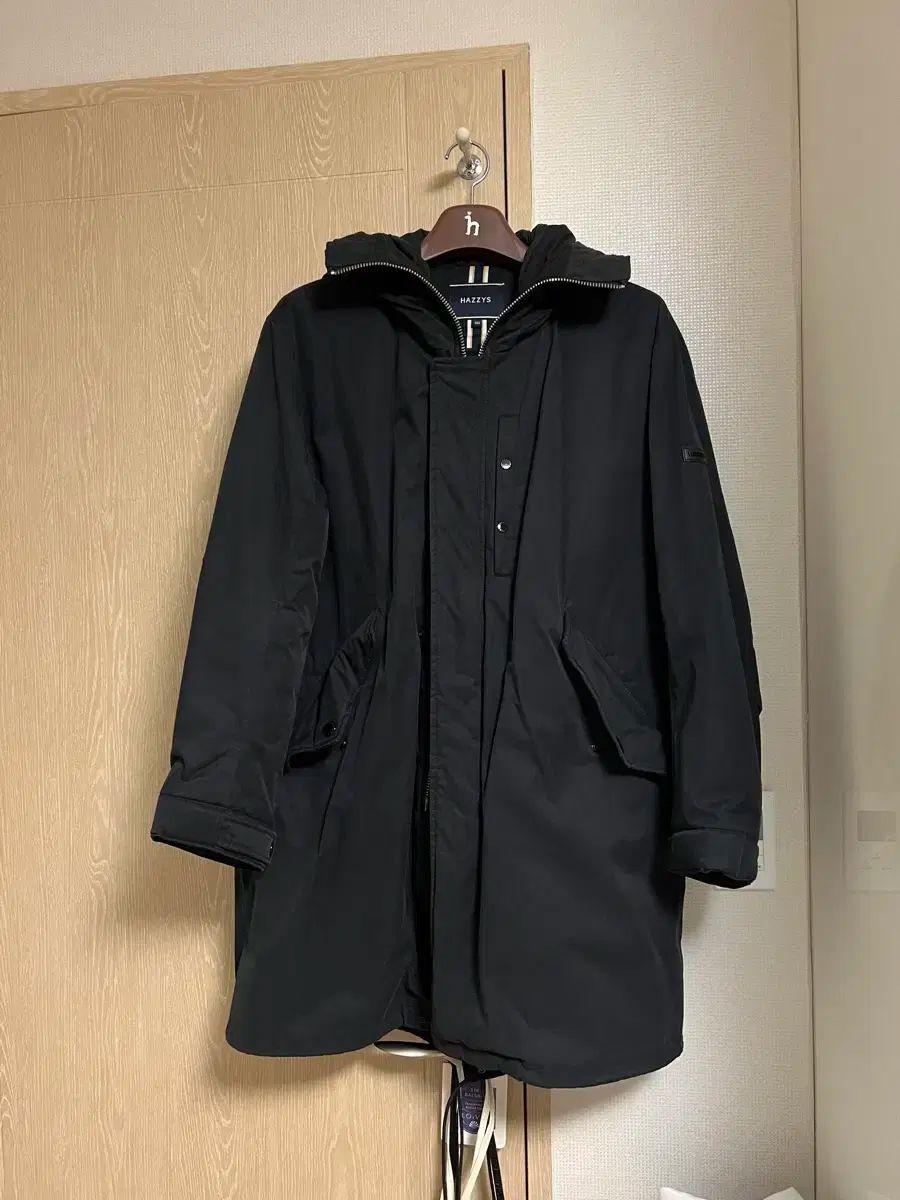 【雷市場（ポンジャン）商品韓国直送】 HAZZYS(へジス) HAZZYS グースダウン モッズコート 100 サイズ 出品