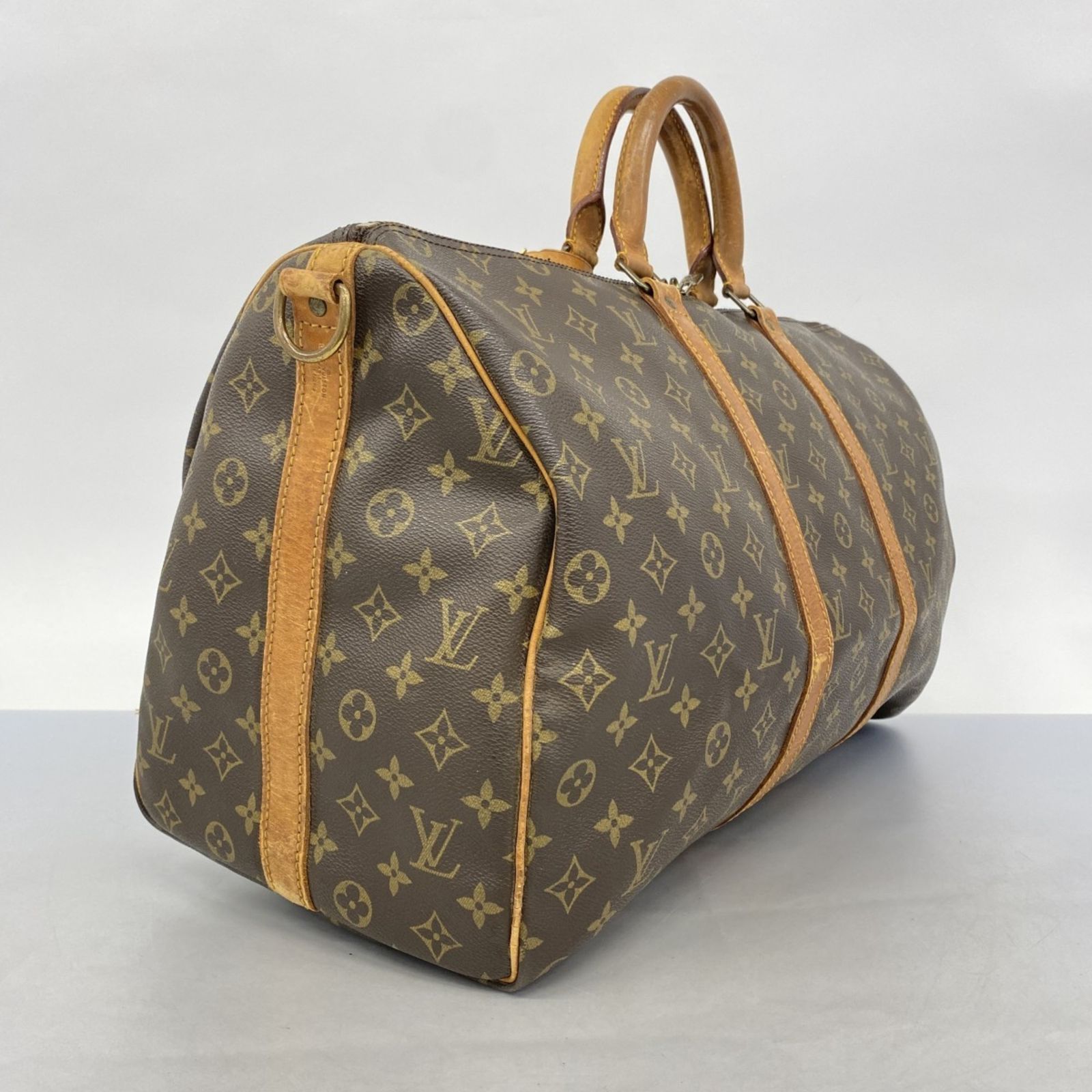 ルイ ヴィトン Louis Vuitton ルイ ヴィトン ボストンバッグ モノグラム キーポルバンドリエール50 M41416 ブラウンメンズ レディース