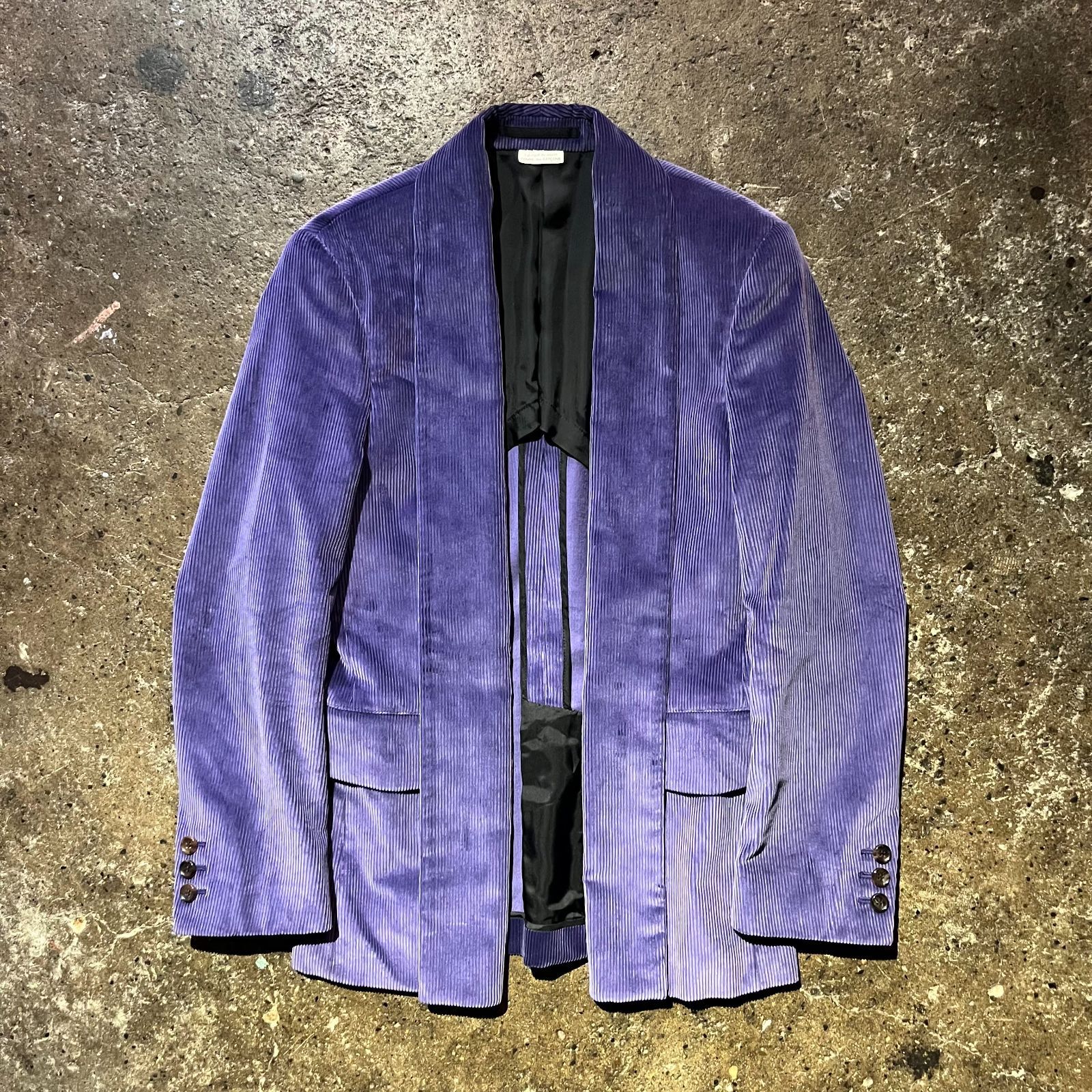 COMME des GARCONS HOMME PLUS 22aw ショールカラーコーデュロイ