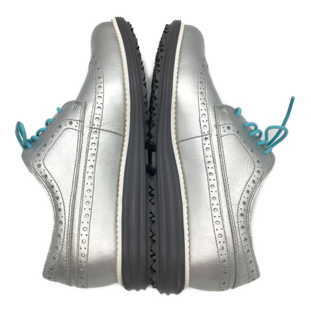 Cole Haan - coco 未使用品 コールハーン COLE HAAN ゴルフシューズ  24cm シルバー オリジナルグランド ウィング オックスフォード ［W23094］ COLE HAAN コール ハーン（COLE HAAN）（メンズ）ゴルフシューズ