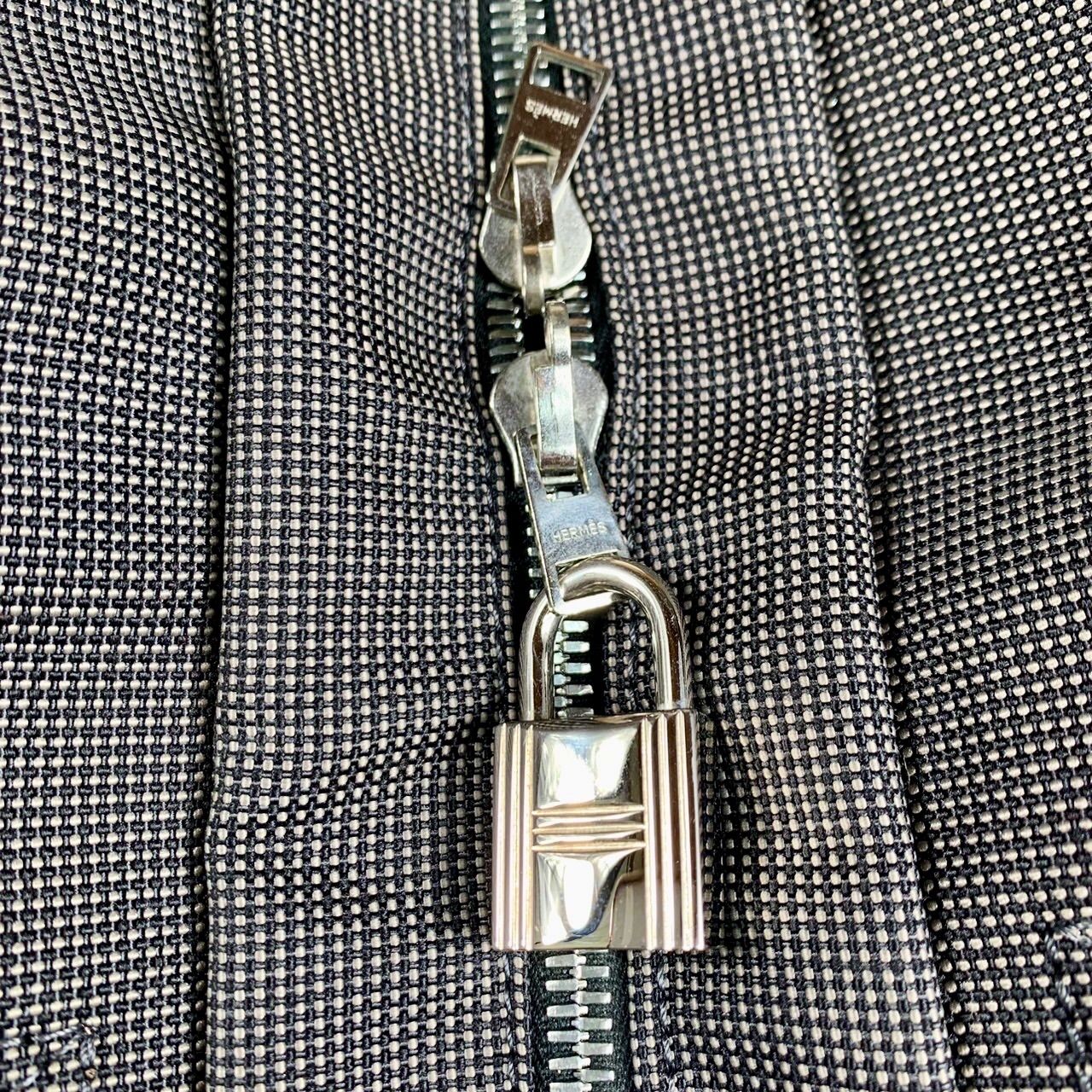 極美品】HERMES エルメス エールラインMM トートバッグ カデナ鍵付き