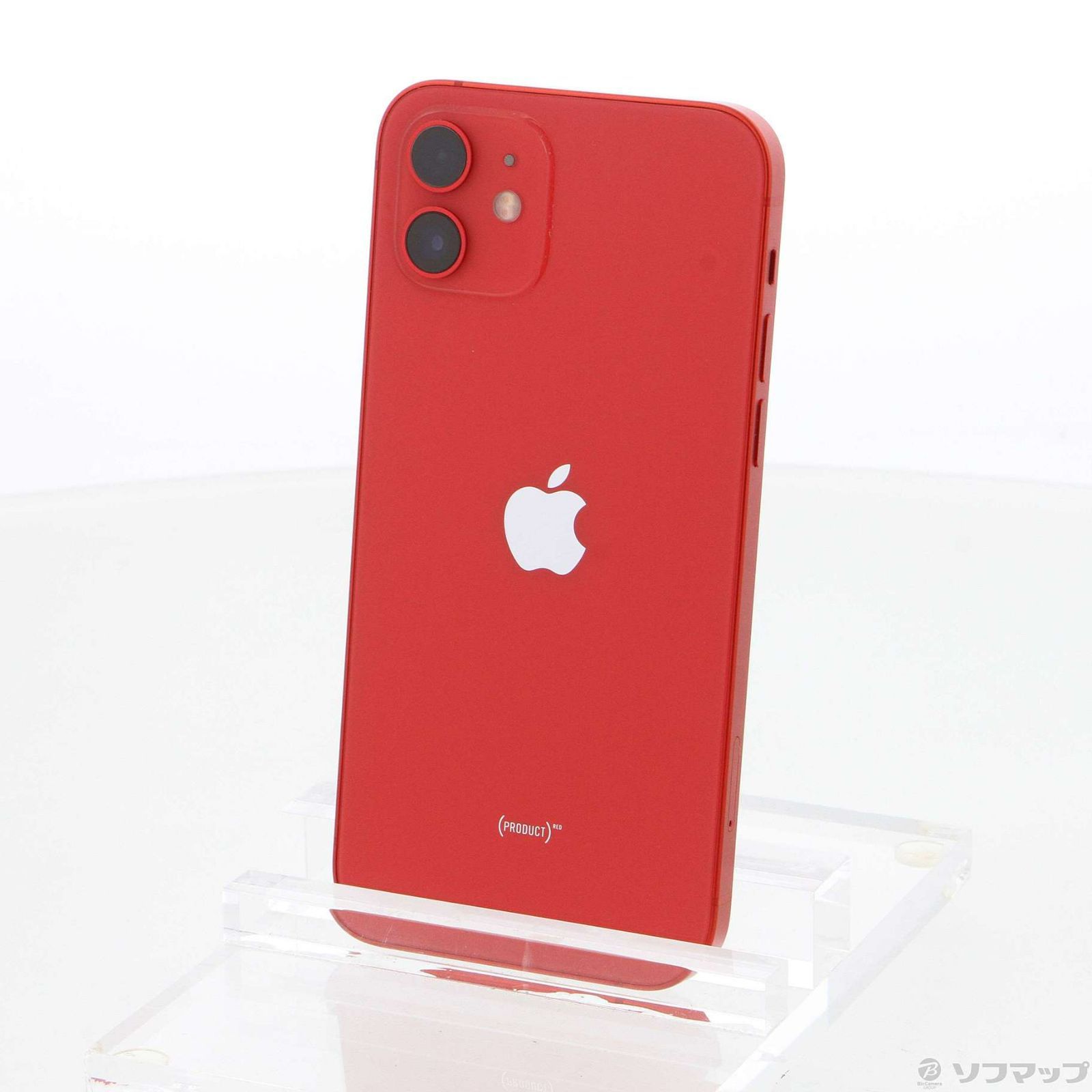 〔中古品〕iPhone12 256GB プロダクトレッド MGJ23J／A SIMフリー【258】
