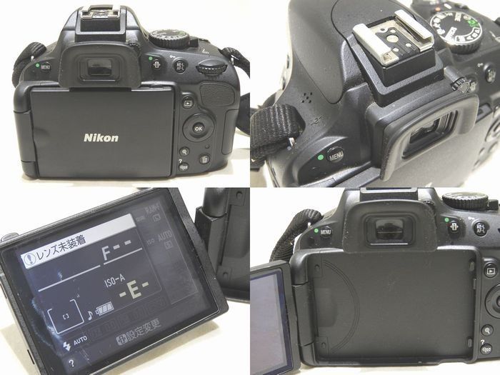 訳アリ品 ニコン D5100 デジタル 一眼レフ カメラ ◇ ブラック Nikon