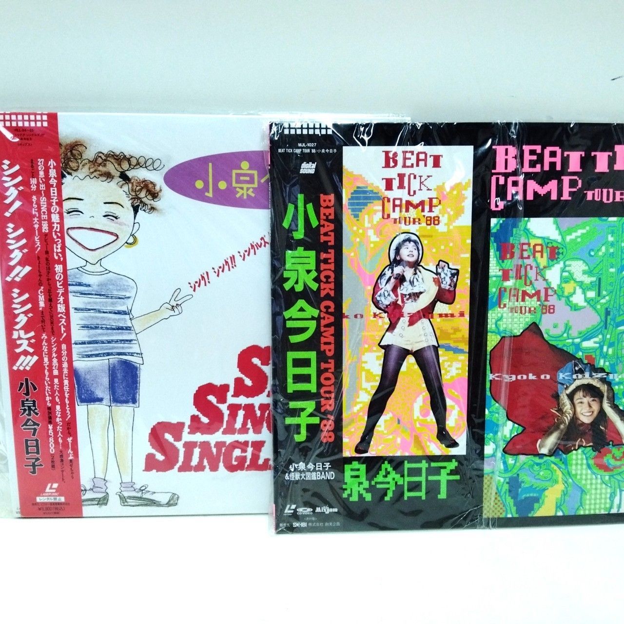 1126 小泉今日子 BEAT TICK CAMP TOUR '88 シング!シング!!シングルズ