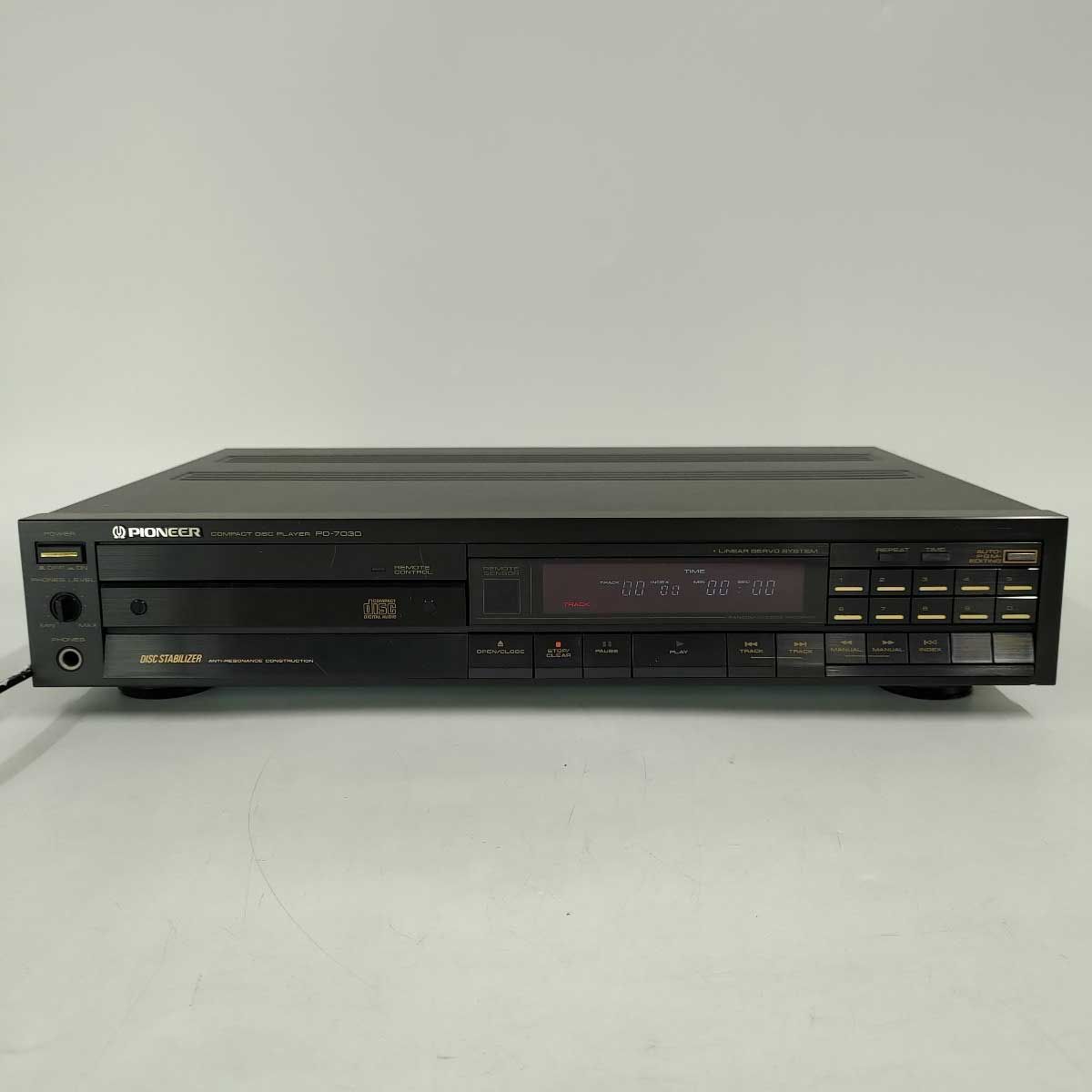 売り販促品 動作品 80年代 PIONEER PD-7030 CDプレーヤー - オーディオ機器