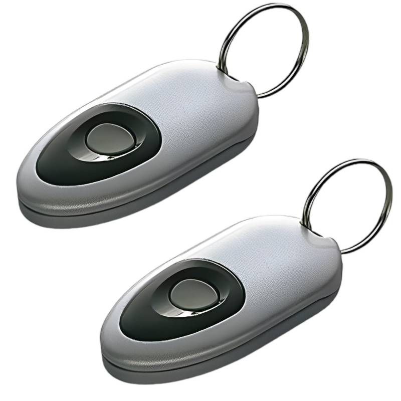 2個セット LIXIL トステム 簡易タッチキーシステム用リモコンキー 玄関ドア部品 シルバー DASZ745