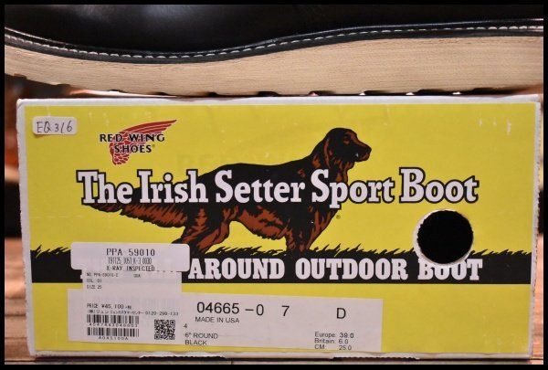 7D 箱付 美品 FRAGMENT別注 19年】レッドウィング 4665 黒 ブラック