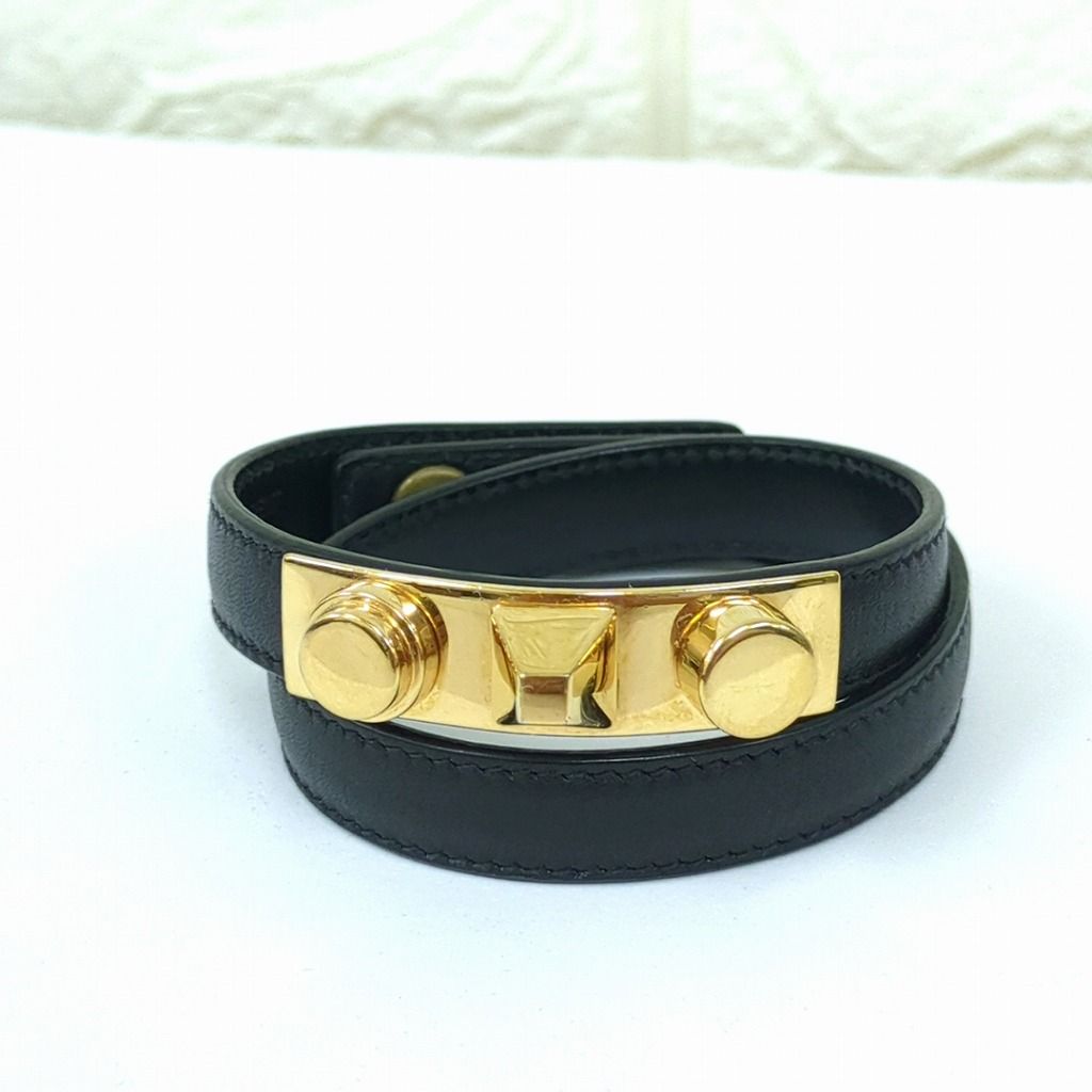 最終　Saint Latrent サンローラン ダブルラップ ブレスレット 三越伊勢丹 | SAINT LAURENT/サンローラン_women通販 | ダブル
