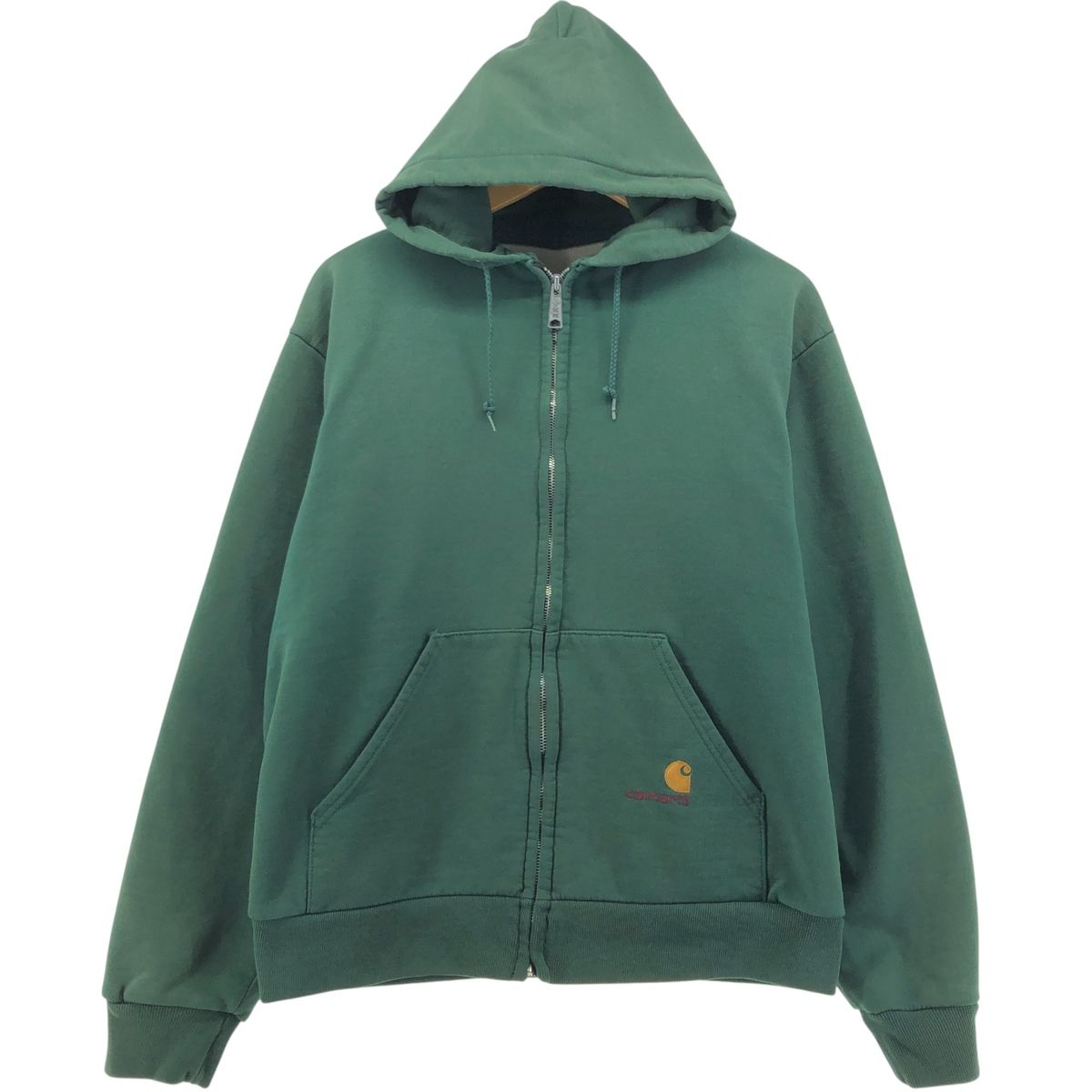 古着 カーハート Carhartt スウェットフルジップパーカー メンズL相当|evb029196