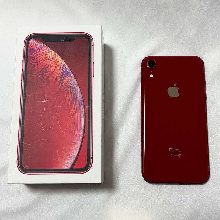 SIMロックあり】iPhone XR 64GB プロダクトレッド MT062J/A バッテリー