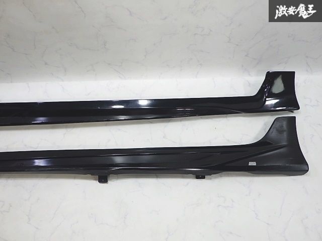 プリウス 50 系 モデリスタ サイド ステップ スカート ブラック 218 プリウス50系(後期)専用 サイドスカート モデリスタ(ICONIC