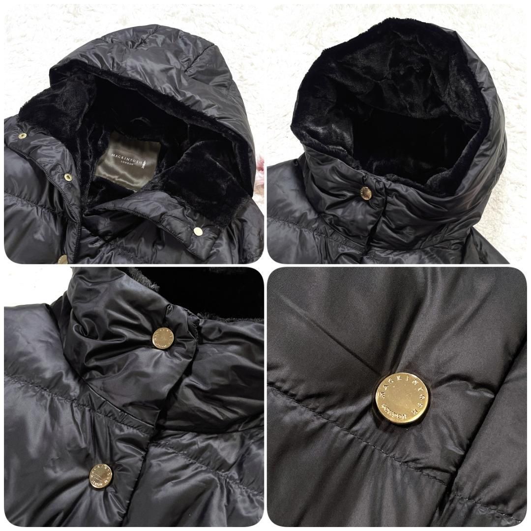 ✨極美品✨ マッキントッシュ ダウンコート フード付 大きいサイズ 44 