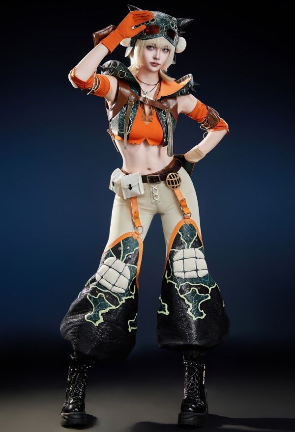 モンスターハンターワイルズ チャタカブラ装備 コスプレ 衣装