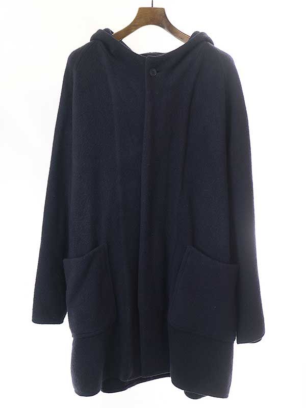 YAECA CONTEMPO ヤエカ コンテンポ ウールカシミヤフーデッドコート