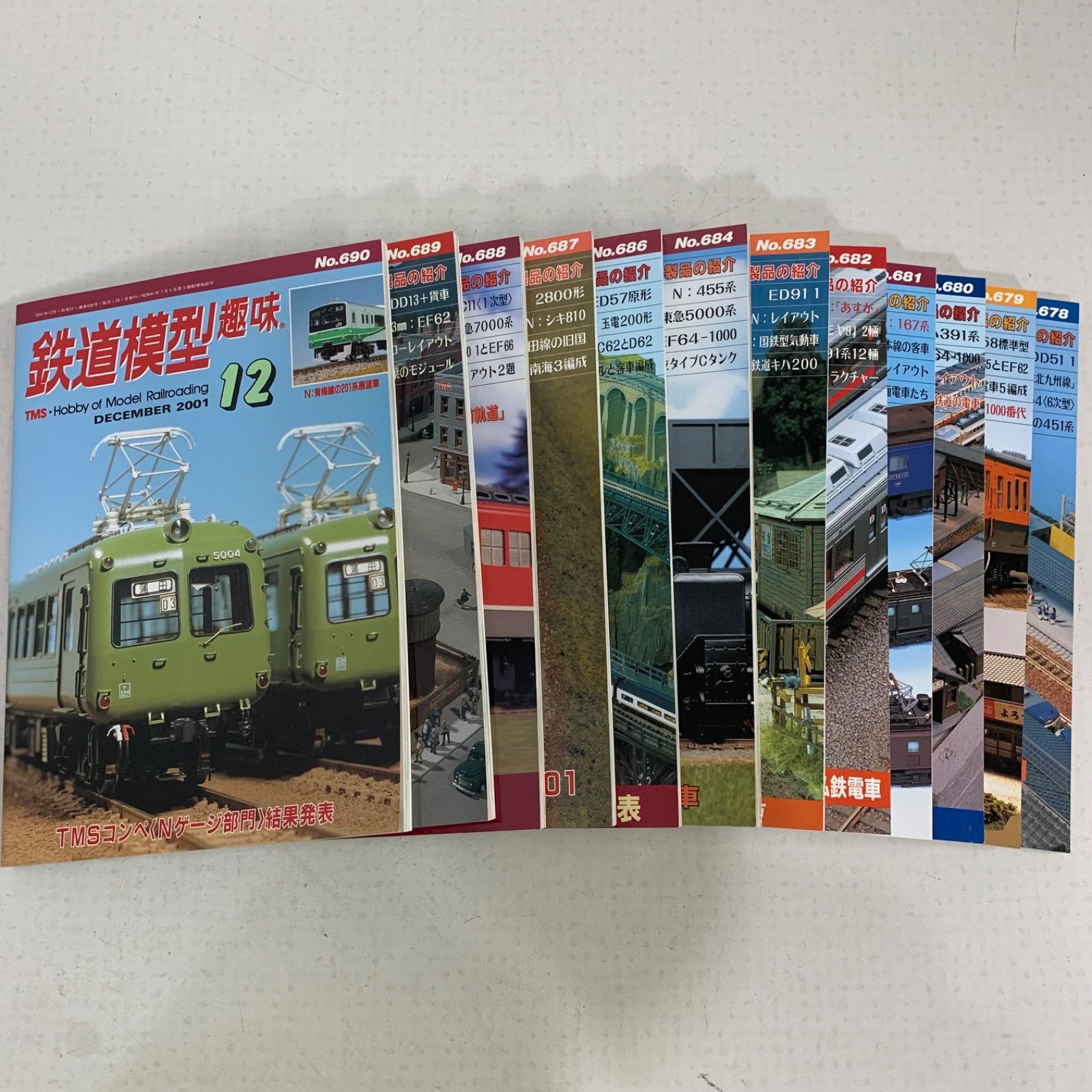 鉄道模型趣味 2000年2月号〜2005年5月号