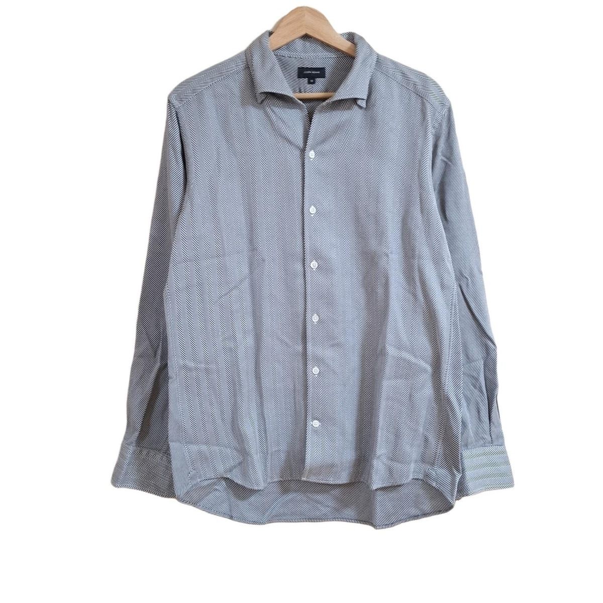 JOSEPH HOMME ジョセフオム 長袖シャツ サイズ50 メンズ - 黒×グレー
