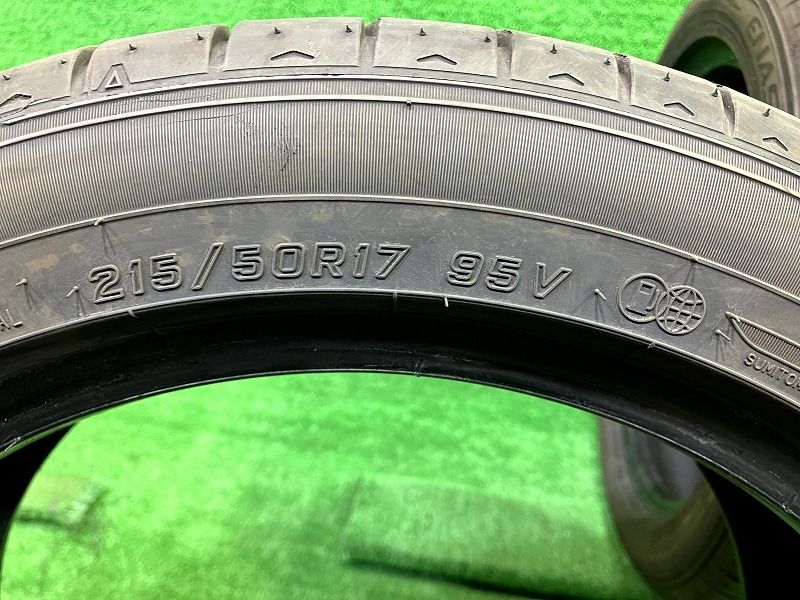 オールド DUNLOP サマー ダンロップ エナセーブRV505 215 50R17 4本 7ミリ
