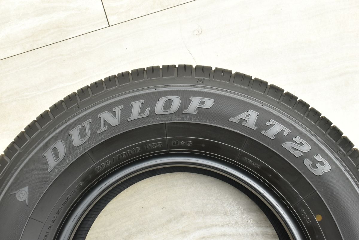 2024年製 新車外し】ダンロップ グラントレック AT23 265/70R16