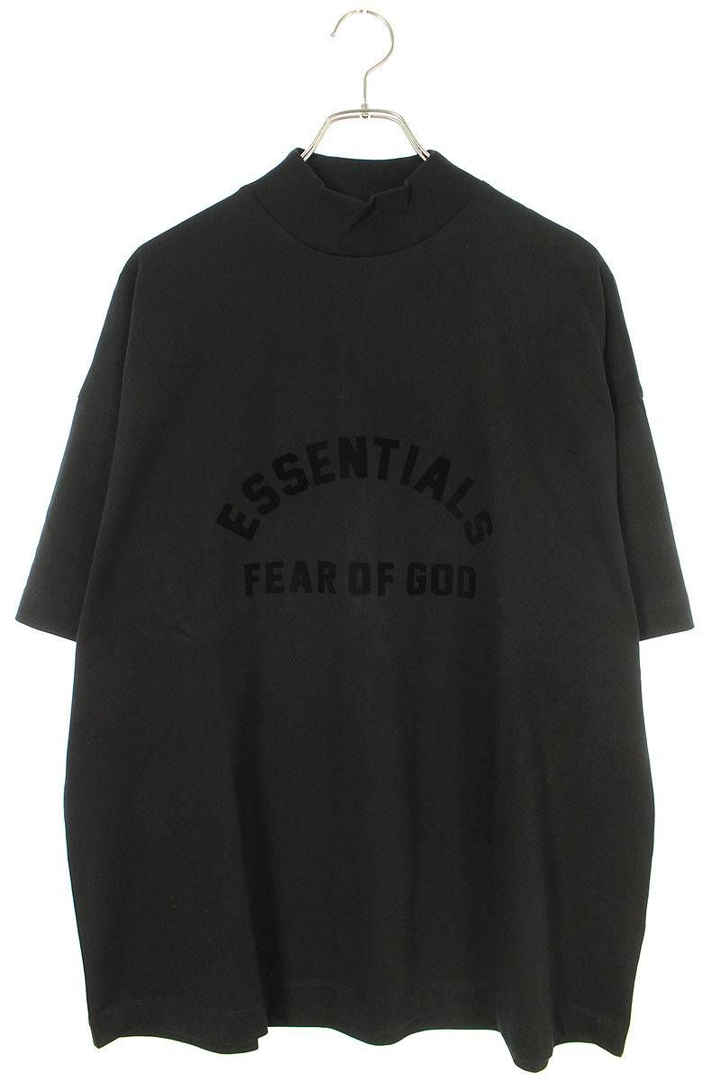 フォグ 23SS ESSENTIALS SS TEE JET BLACK フロントロゴジェット