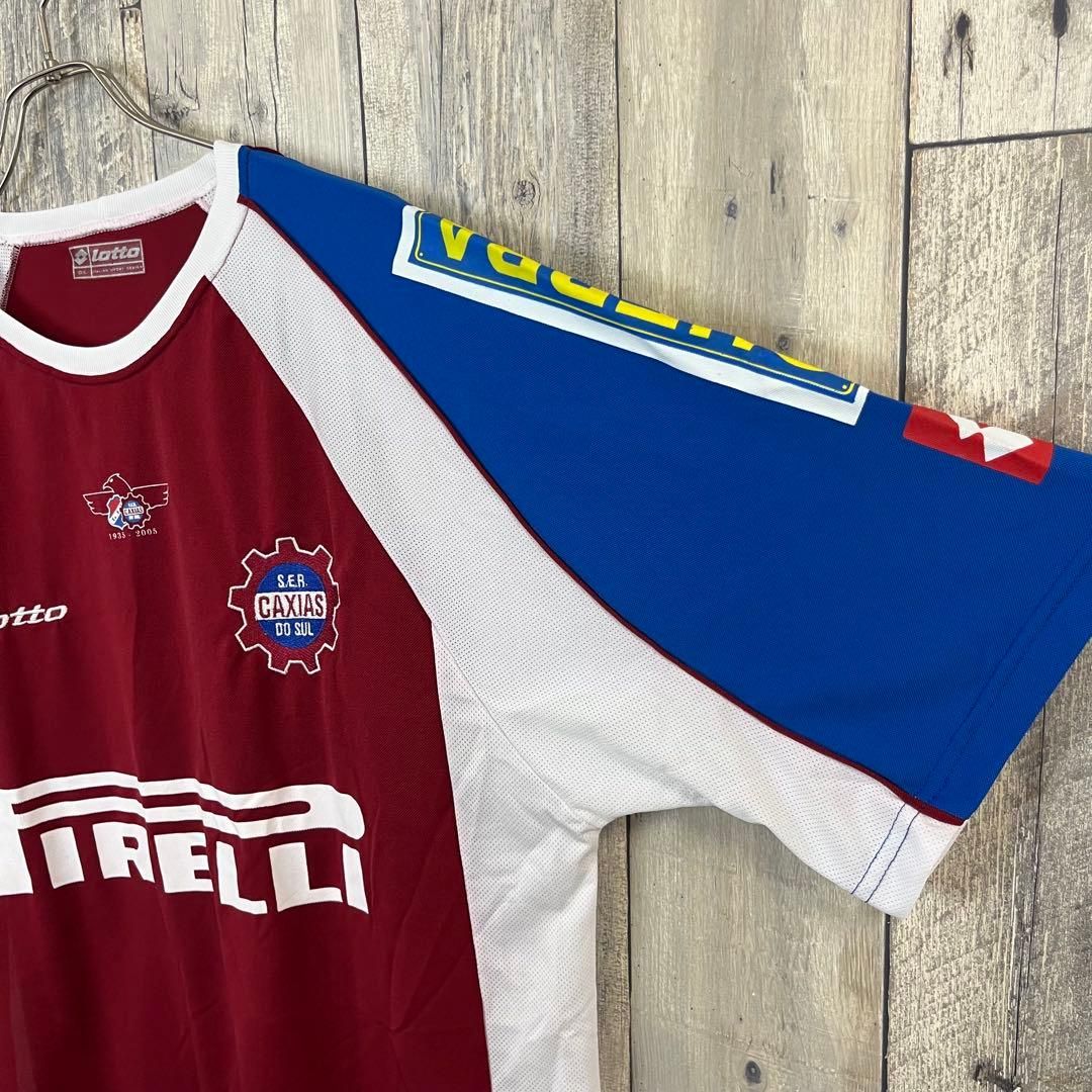 OLD Lotto 90s ロット サッカー ゲームシャツ ユニフォーム L - メルカリ