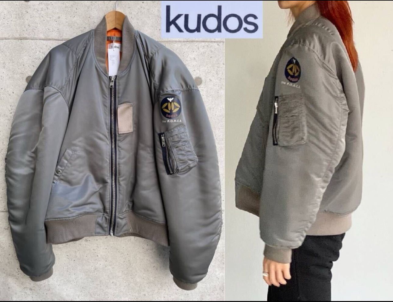 ジャケット・アウター kudos 21ss MA-1 kudos 21ss ma-1 サイズ2 - メルカリ