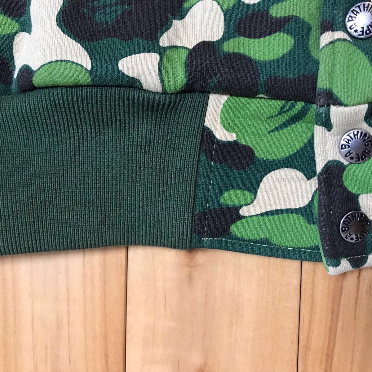 BAPE スウェット スタジャン ABC camo ベイプ ape エイプ 迷彩 - メルカリ