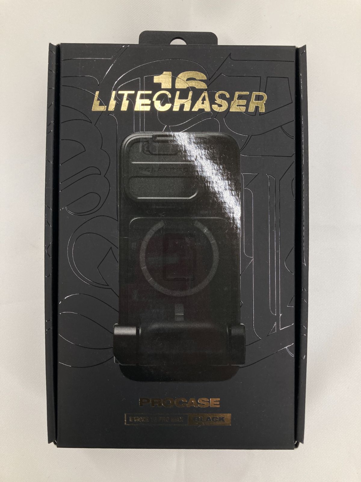 PolarPro LiteChaser 16 Proケース iPhone 16 Pro Max (Black