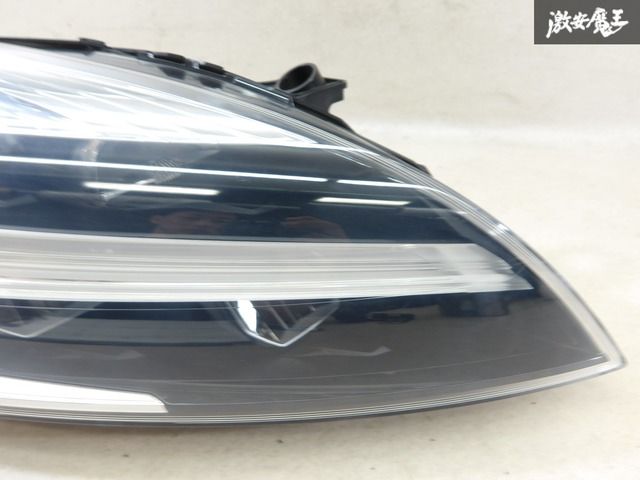 【割れ無し!!】VOLVO ボルボ 純正 V40 MB 後期 右ハンドル LED ヘッドライト ヘッドランプ 右 右側 運転席側 ...