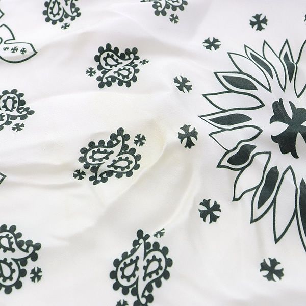 CHROME HEARTS 銀座店 クロムハーツ ペイズリー バンダナ シルク