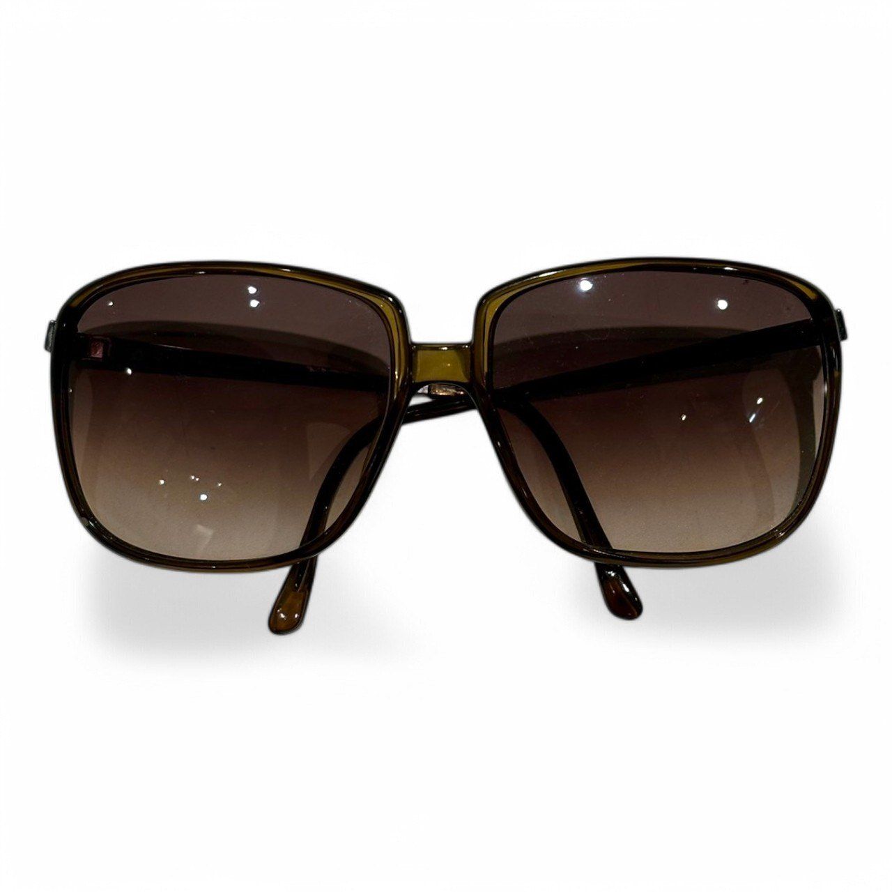 Christian Dior MONSIEUR クリスチャンディオールムッシュ 2058 10 ヴィンテージサングラス ユニセックス オリーブ
