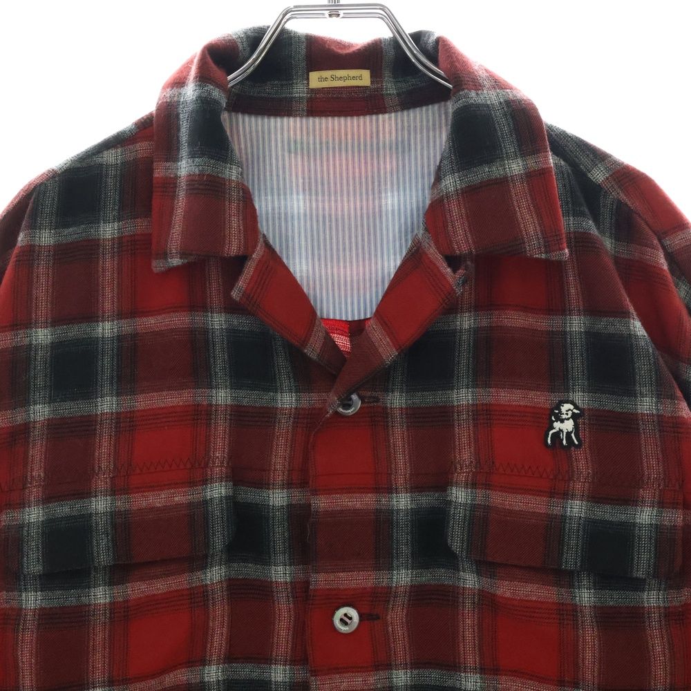 The Shepherd Undercover 20ss チェック 開襟シャツ