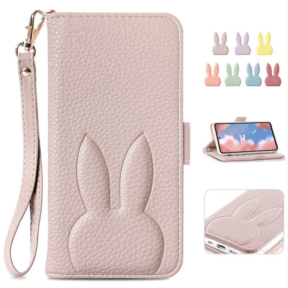 【大人気】MAGICASE For Galaxy A54 5G ケース 手帳型 可愛い 兎 ギャラクシー A54 5G ケース スマホケース SC-53D ケース 手帳型 かわいい レディース SCG21 手帳型 ケース カード収納 便利 スタンド機能