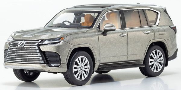 新品 京商オリジナル 1/43 レクサス LX 600 (ソニックチタニウム) 完成