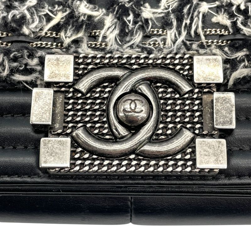 シャネル CHANEL ボーイシャネル25 A67086 ブラック SV金具