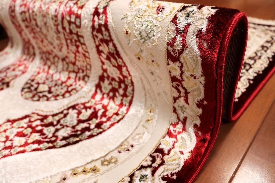 玄関マット ペルシャ柄絨毯79×154新品未使用 カーペット キッチンマット 玄関マット ペルシャ柄絨毯79×154新品未使用 カーペット キッチンマット