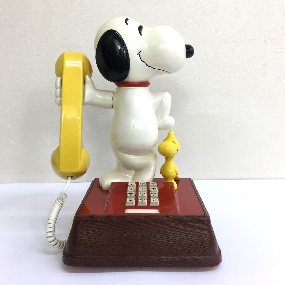 Snoopy Phone スヌーピー 電話 未使用品　デッドストック　ピーナッツ Snoopy Phone スヌーピー 電話 未使用品 デッドストック ピーナッツ