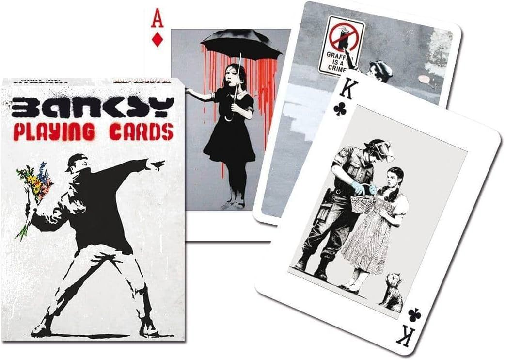 トランプ Banksy Playing Cards Piatnik 品質高耐久タック