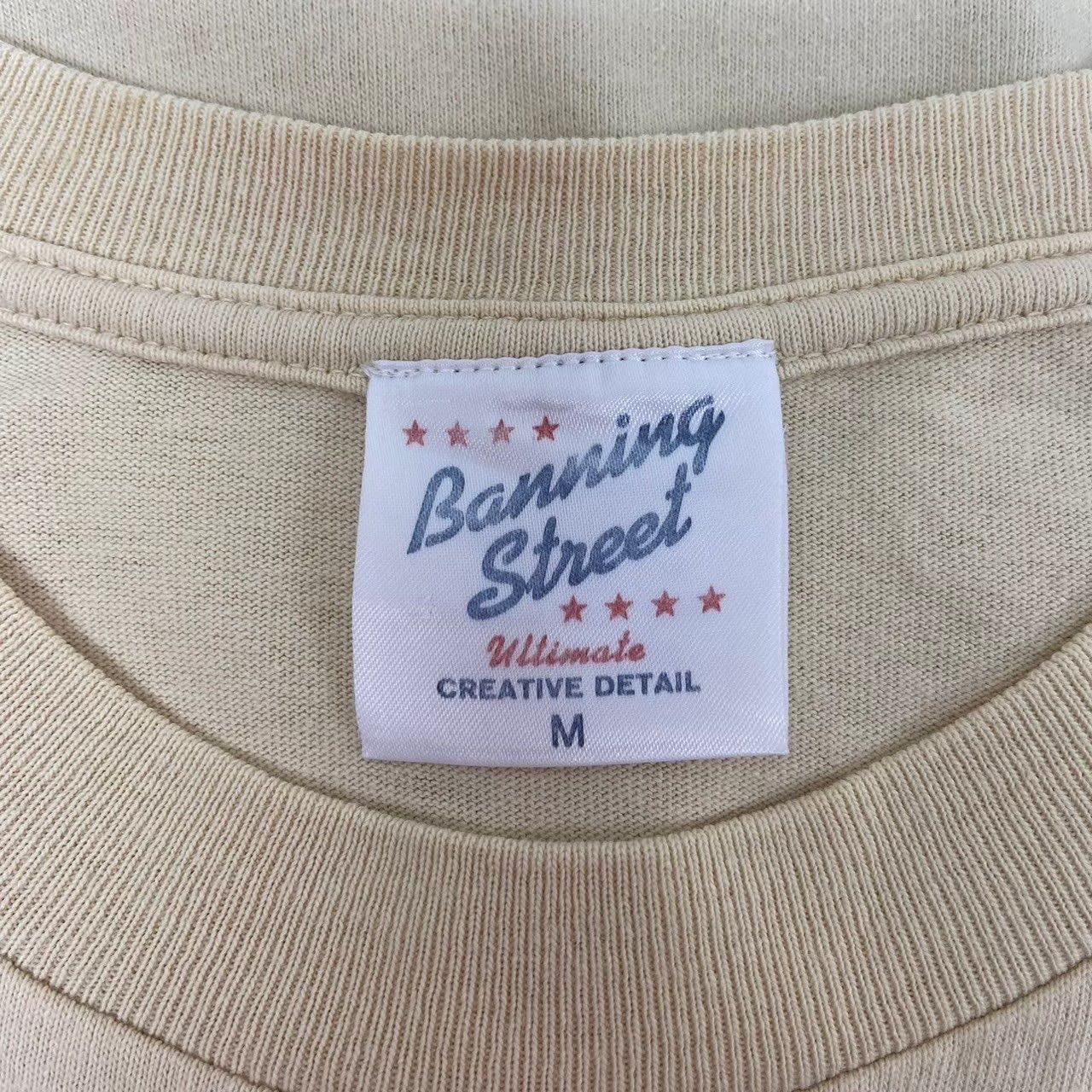 Banning Street おさるのジョージ 綿 半袖 Tシャツ TEE M - メルカリ