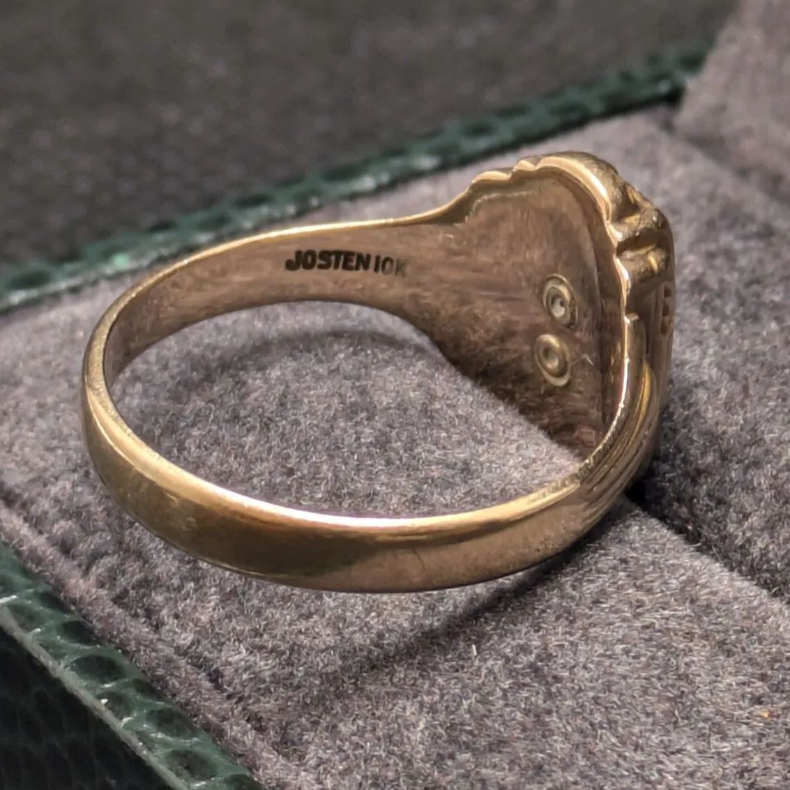 1947年 JOSTEN 10K カレッジリング ゴールド 16号 ユニセックス