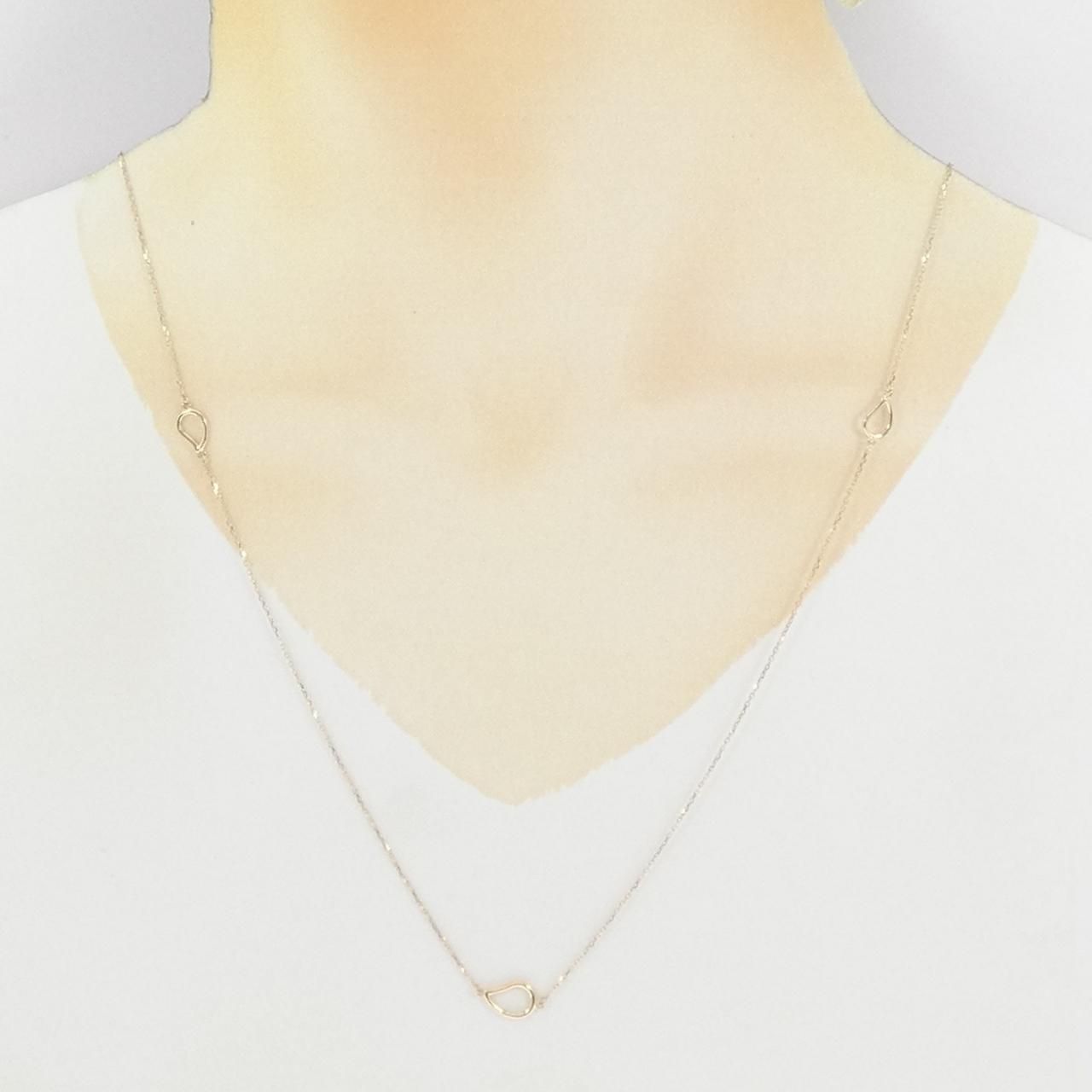 ルジアダ ネックレス RUGIADA ルジアダ ダイヤモンド 18金イエロー