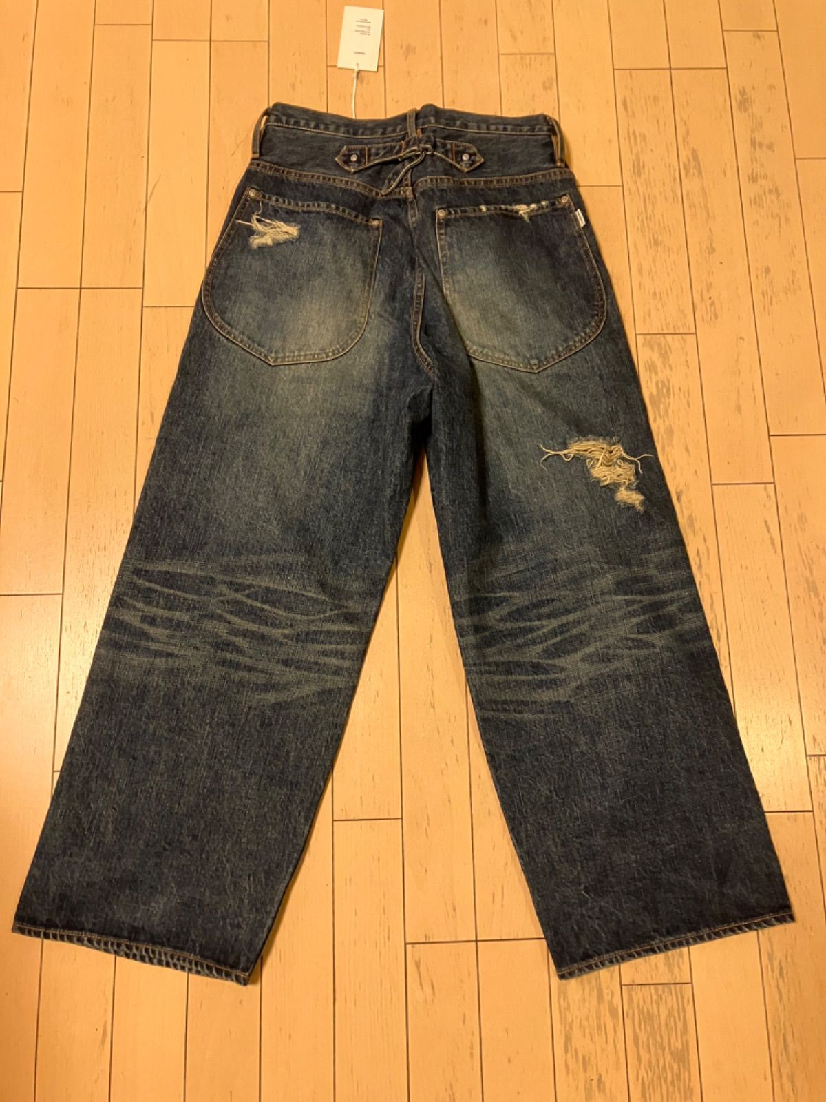 SUGARHILL 21SS FADED classic clashed denim pants rare of the loop別注 ダメージデニム  - メルカリ