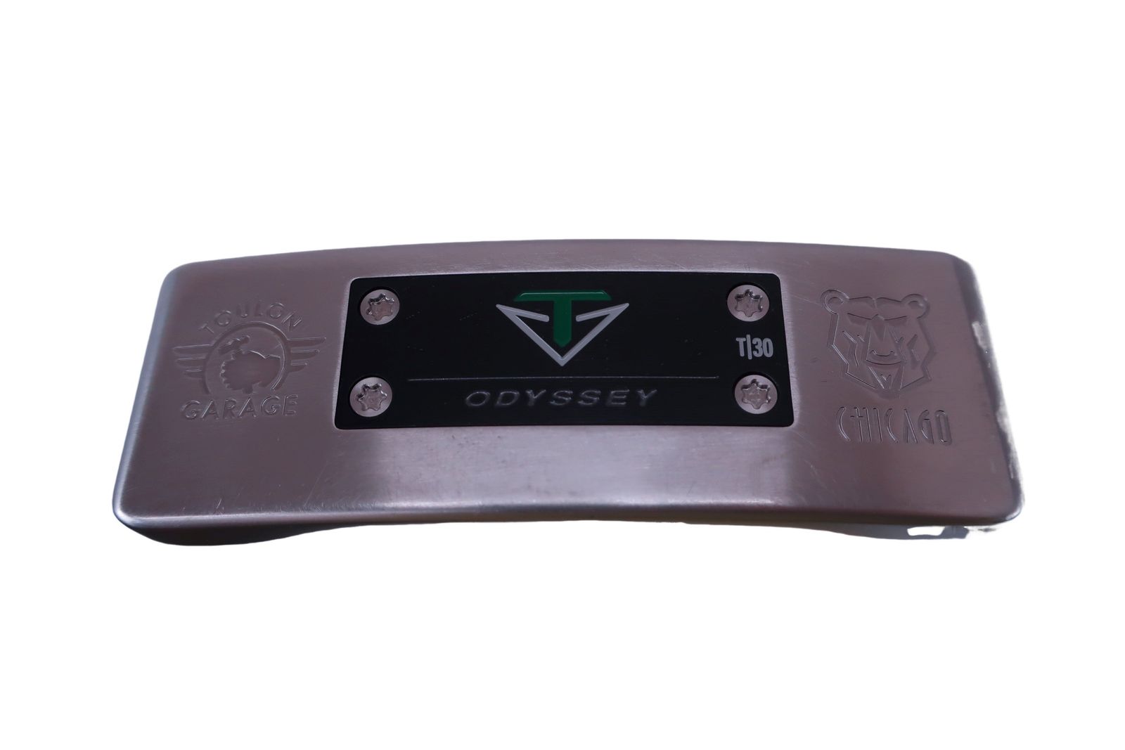 【超美品】ODYSSEY(オデッセイ) パター メンズ 33インチ TOULON GARAGE CHICAGO 限定品 ゴルフ用品 2412-0258